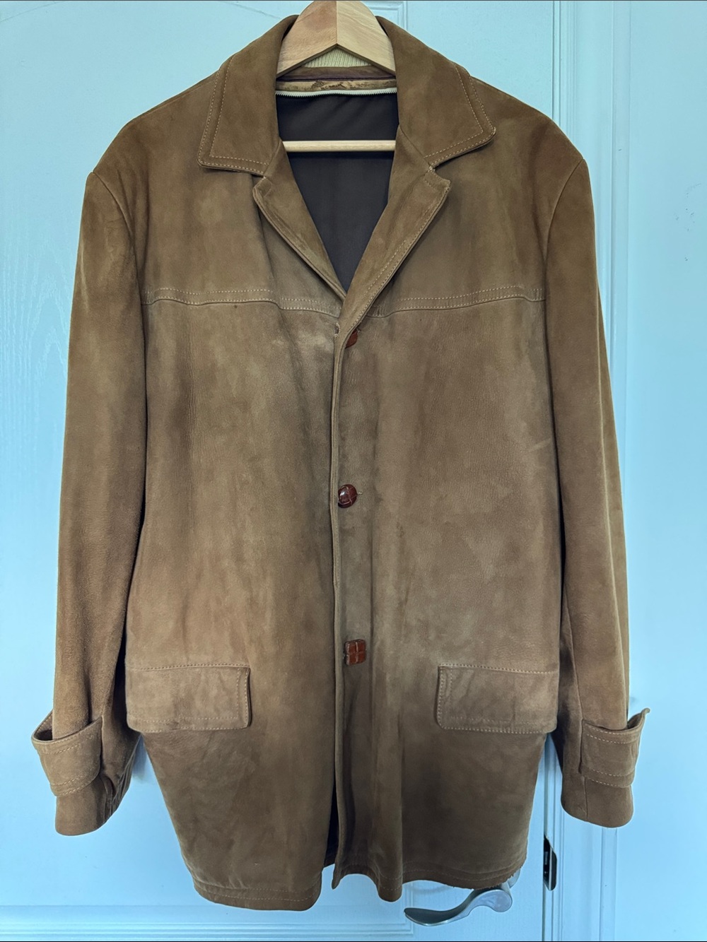 El Toro Brown Suede Jacket Coat Made in Canada